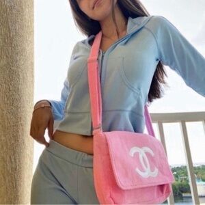 Chanel precision bag, excellent condition and soft lush material.